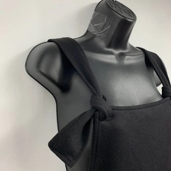 Dra Los Angeles Women's Cotton Tie Front Overalls Jumpsuit Size S - Picture 6 of 16